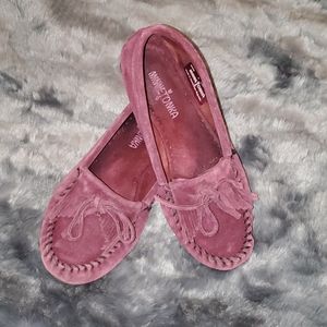 Minnetonka Suede Moccasins